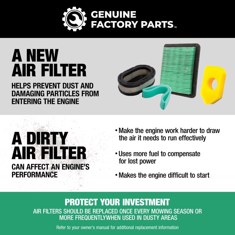 Genuine Factory Parts Small Engine Air Filter For 937-05066 / 737-05066