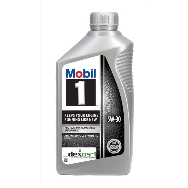 Mobil 1 5W-30 Gasoline Synthetic Engine Oil 1 qt