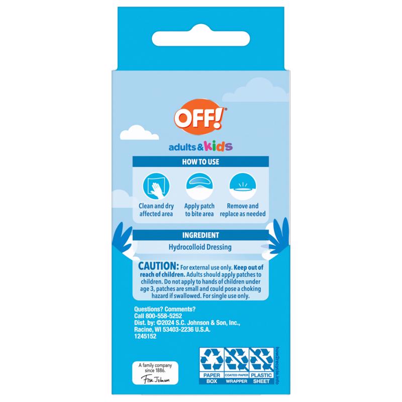 OFF Post Bug Bite Relief Patch 20 each