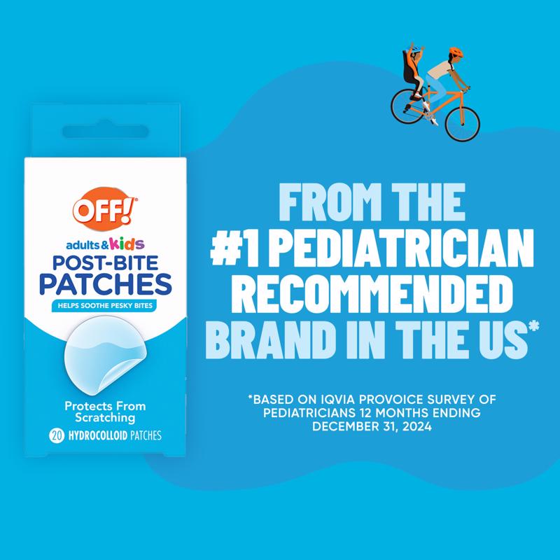 OFF Post Bug Bite Relief Patch 20 each