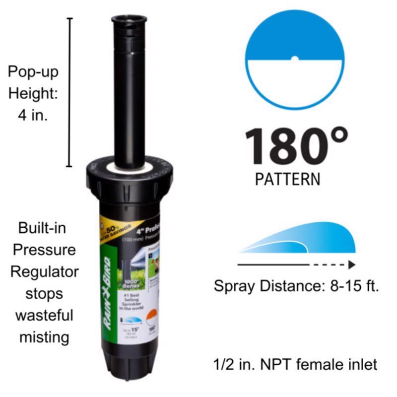 Rain Bird 4 in. H Half-Circle Pop-Up Spray Head