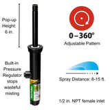 Rain Bird 6 in. H Adjustable Pop-Up Spray Head