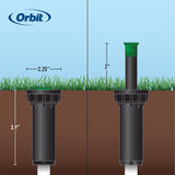 Orbit 2 in. H Half-Circle Sprinkler Spray Head