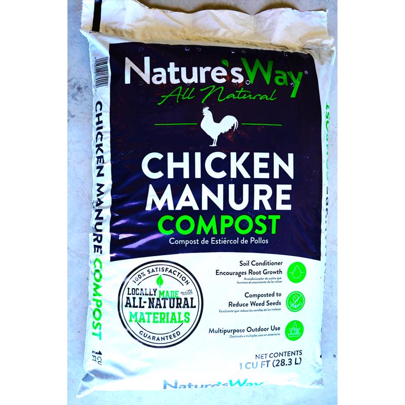 Natures Way Chicken Manure 1 cu ft 28.3 L
