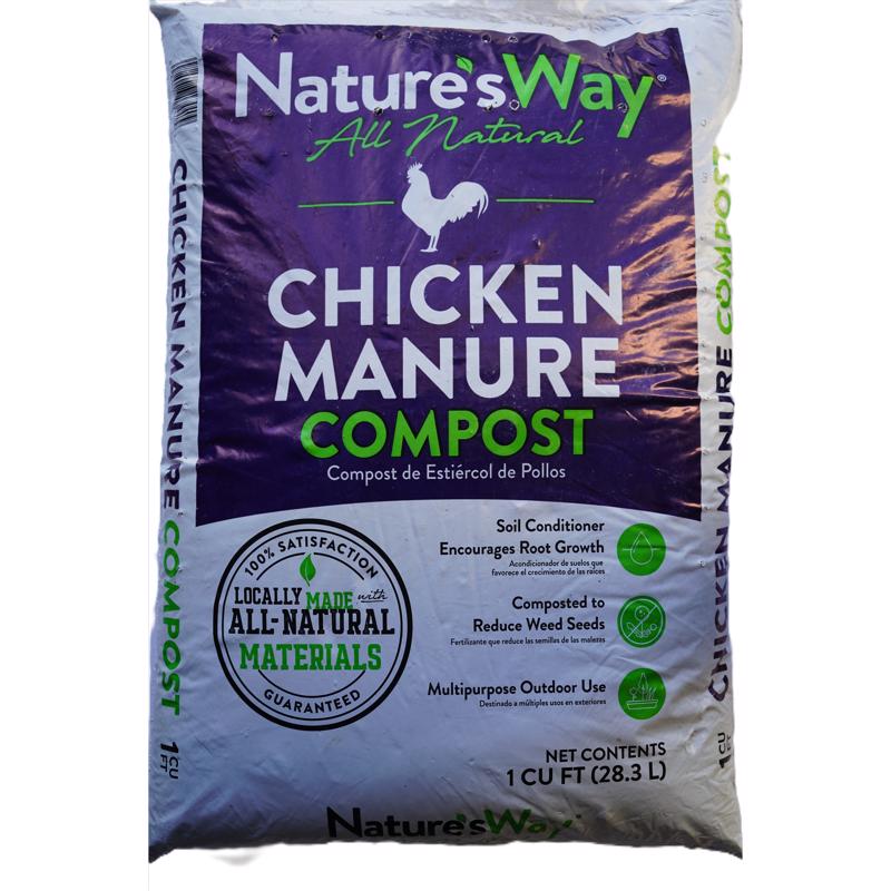 Natures Way Chicken Manure 1 cu ft 28.3 L