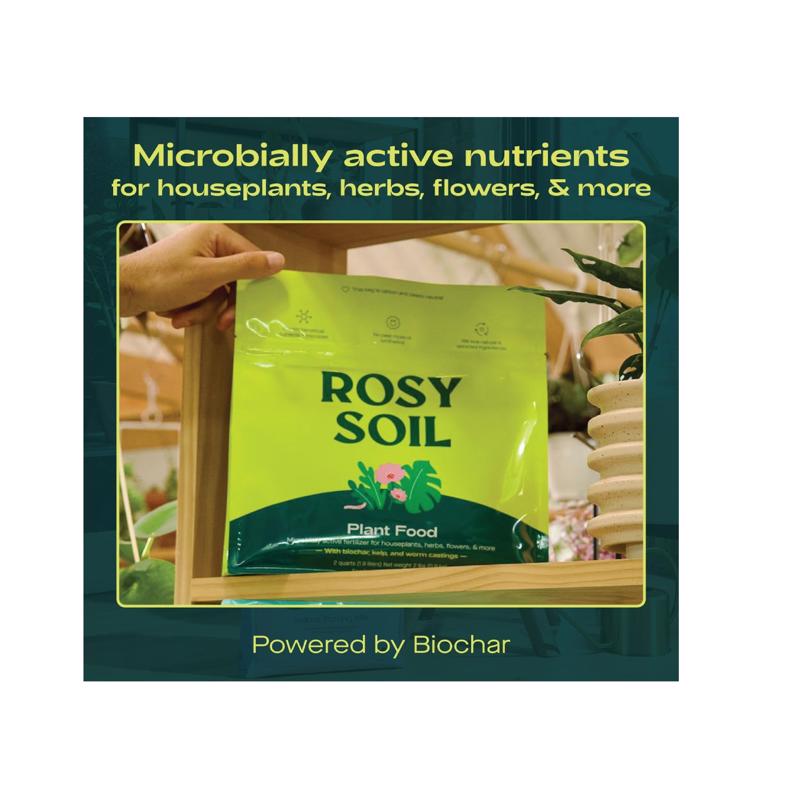 Rosy Soil Organic Soil Plant Food 4 qt