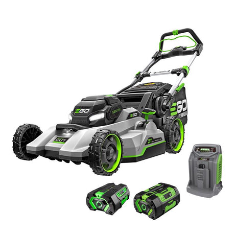 EGO Power+ 800 Series LM2135SP 21 in. 56 V Self-Propelled Lawn Mower w/ 2 Batteries & Charger