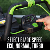 EGO Power+ 1100 Series LM22206SP 22 in. 56 V Self-Propelled Lawn Mower Kit w/ 2 Batteries & Charger