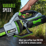 EGO Power+ LB7654 200 mph 765 CFM 56 V Battery Handheld Leaf Blower Kit w/ 2 Batteries & Charger