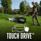 EGO Power+ 800 Series 21 in. Self-Propelled Lawn Mower Kit & String Trimmer w/ 4 Batteries & Charger