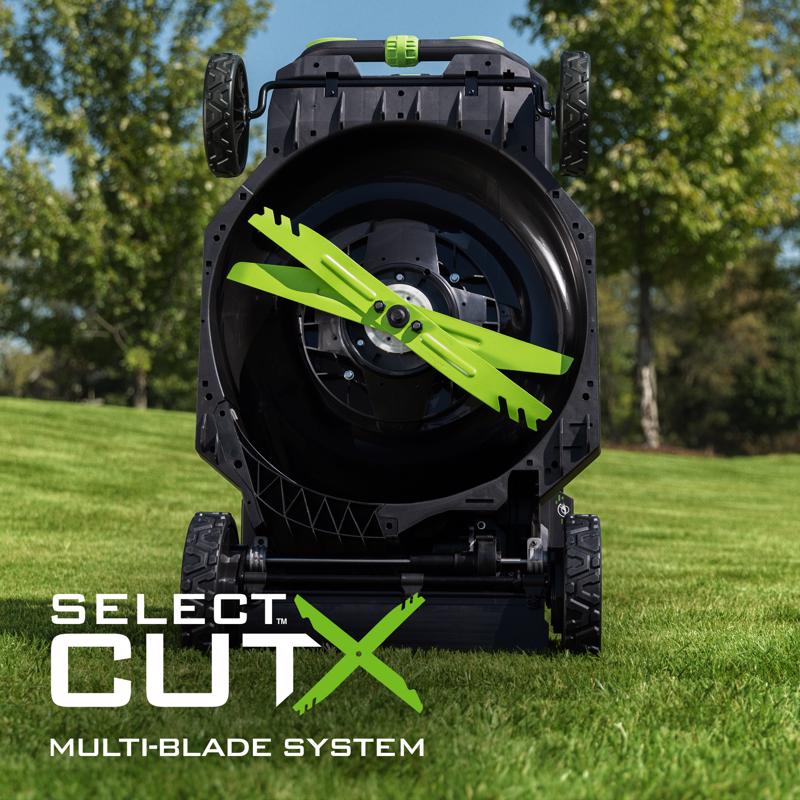 EGO Power+ 21 in. Self-Propelled  Mower Kit  & String Trimmer & Leaf Blower w/ 6 Batteries & Charger