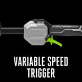 EGO Power+ Multi-Head System Carbon Fiber MST1603 16 in.String Trimmer Kit w/ Brushcutter Attachment
