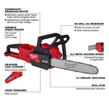 M18 FUEL 16 in. Chainsaw and 8 in. Hatchet Bundle