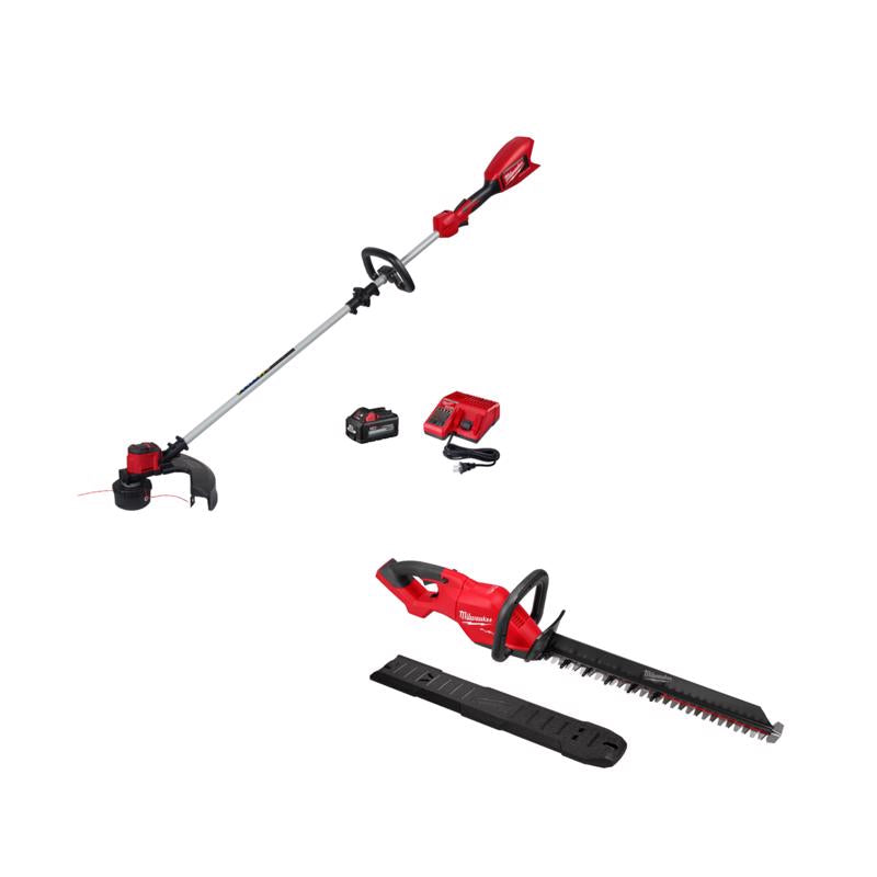 M18 Brushless String Trimmer & Hedge Trimmer Kit