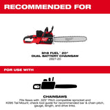 Milwaukee 20 in. Bar and Chain Combo 78 links