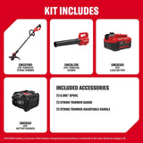 CRAFTSMAN V20 13 in. 20 V Battery Blower/Trimmer Kit (Battery & Charger)
