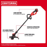 CRAFTSMAN V20 13 in. 20 V Battery Blower/Trimmer Kit (Battery & Charger)