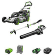 EGO Power+ 800 Series 21 in. 56 V Self-Propelled Lawn Mower with String Trimmer & Blower Kit