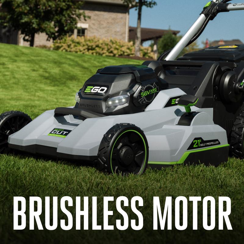 EGO Power+ 800 Series 21 in. 56 V Self-Propelled Lawn Mower with String Trimmer & Blower Kit