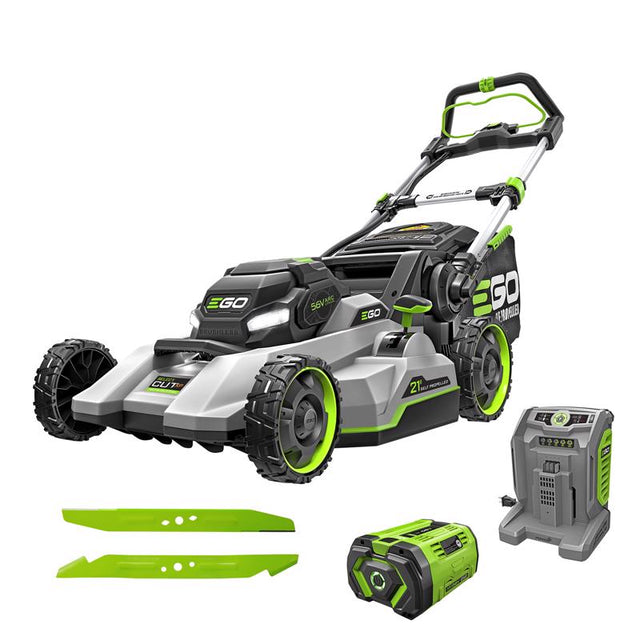 EGO Power+ 800 Series LM2156SP 21 in. 56 V Self-Propelled Lawn Mower with Extended Runtime Blades