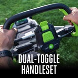 EGO Mower with String Trimmer & Blower