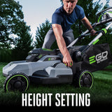 EGO Power+ 600 Series LM2114SP 21in 56V Battery Self-Propelled Lawn Mower (Battery&Charger) w/ Blade