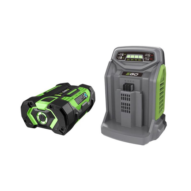 EGO Power+ 2.5 Ah Battery BA1400T and Rapid Charger CH5500
