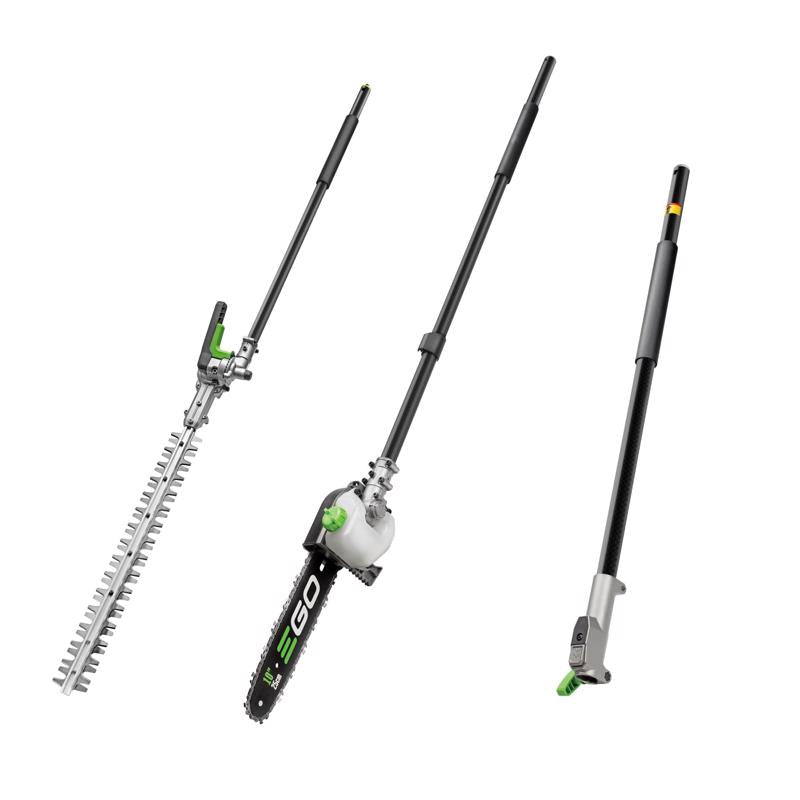 EGO Power+ Mult-Head System Pole Saw and Hedge Trimmer Attachment with Extension Pole