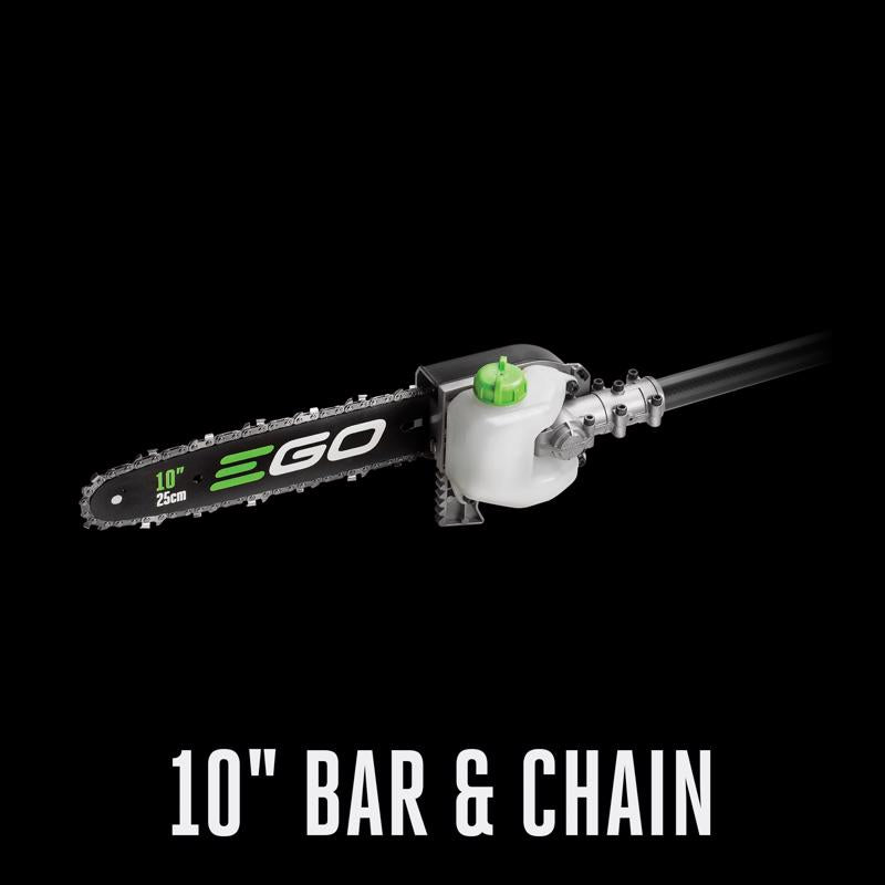 EGO Power+ Mult-Head System Pole Saw and Hedge Trimmer Attachment with Extension Pole