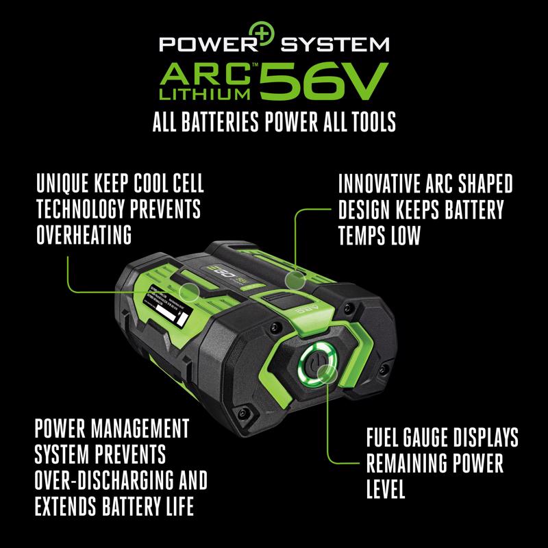 EGO Power+ Multi-Head System Power Head Tool PH1420 w/ Bristle Brush BBA2100 &  2.5Ah Battery