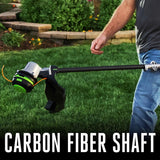 EGO Power+ 42" Zero Turn Mower w/ (6) 6.0Ah Batteries w/ 16" String Trimmer & 880 CFM Leaf Blower