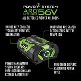 EGO Power+ Multi-Head System Carbon Fiber Edger Attachment EA0820 and Bristle Brush w/ 2.5Ah Battery