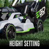 EGO Lawn Mower with Blower