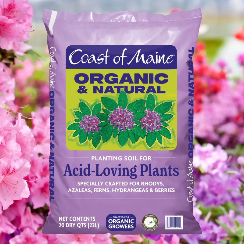 Coast of Maine Organic Flower and Plant Planting Soil 20 qt. cap.