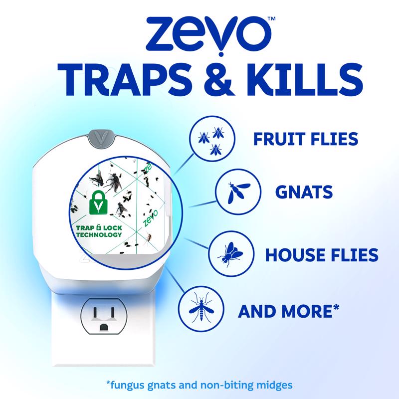 Zevo Compact Flying Insect Trap Refill 6 ct