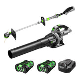 EGO Power+ ST1511LB 15 String Trimmer & 530CFM Leaf Blower Kit w/ 2.5Ah Battery & Charger