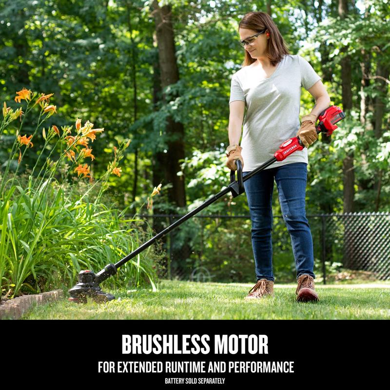 Craftsman RP Brushless 20 V Battery String Trimmer Kit (Battery & Charger)