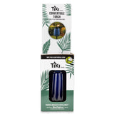 TIKI Blue Glass 66 in. Outdoor Torch 1 pc
