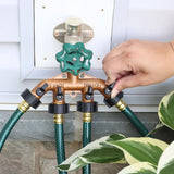 Melnor Metal Threaded Female 4-Way Shut-off Valve