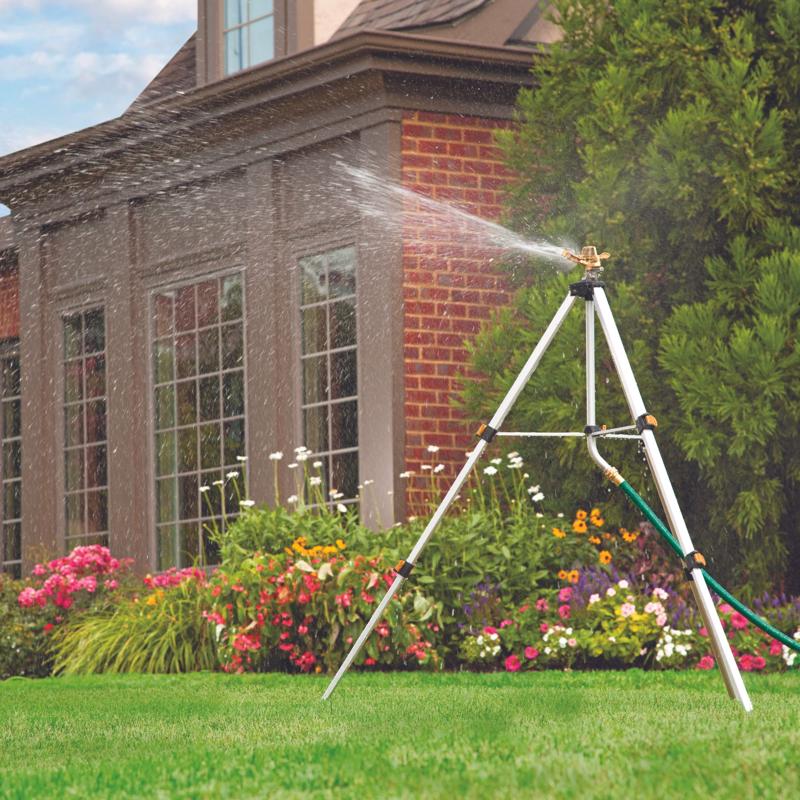 Melnor Metal Tripod Base Pulse Sprinkler 85 sq ft 1 each