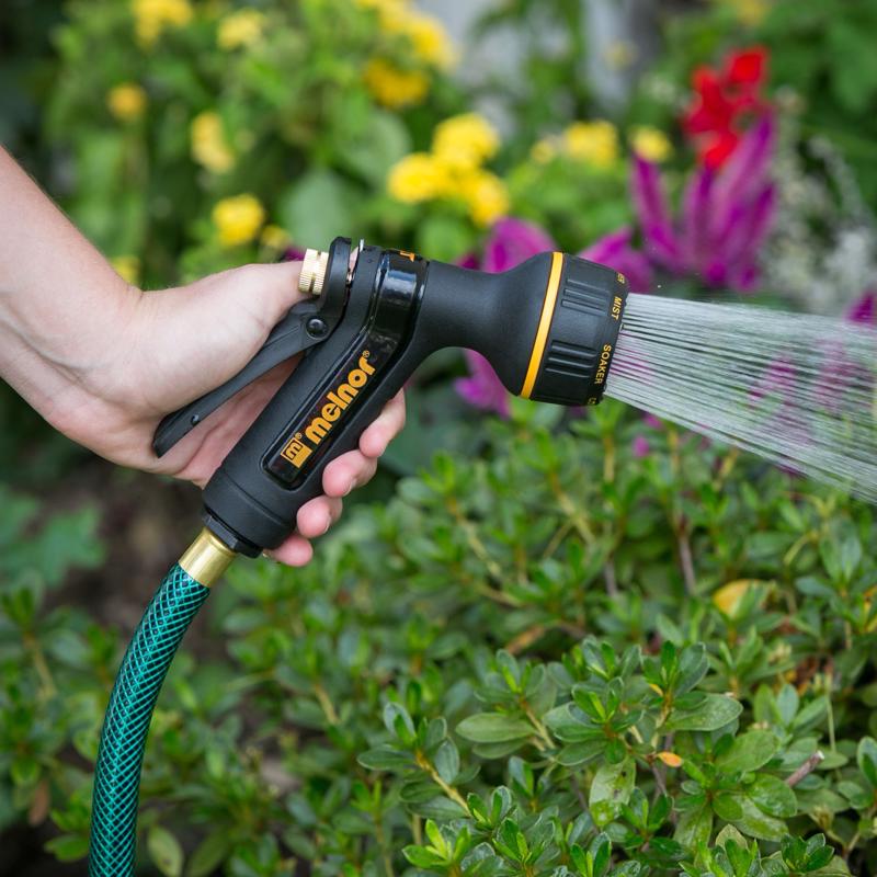 Melnor 7 Pattern Adjustable Multi-Pattern Metal Hose Nozzle