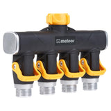 Melnor Metal Threaded 4-Way Shut-off Valve