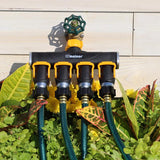 Melnor Metal Threaded 4-Way Shut-off Valve