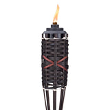 TIKI Brown Bamboo 57 in. Outdoor Torch 1 pc