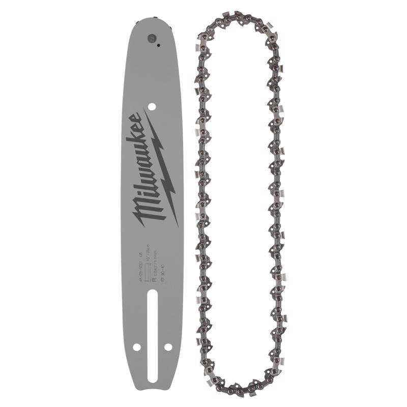 Milwaukee 10 in. Bar and Chain Combo
