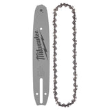Milwaukee 10 in. Bar and Chain Combo