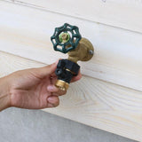 Melnor 3/4, 5/8 and 1/2 in. Metal Threaded Female Hose Valve