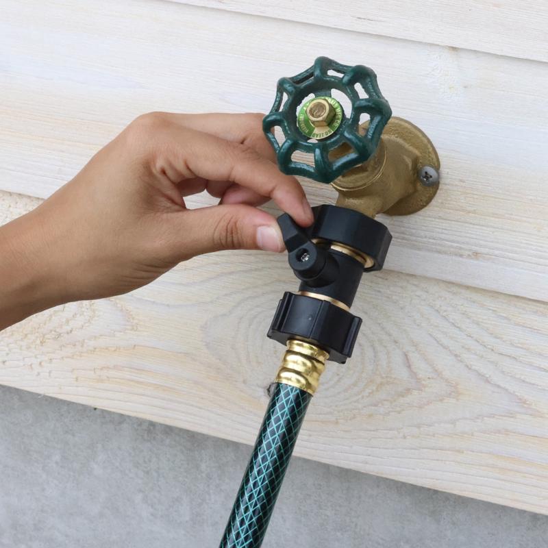 Melnor 3/4, 5/8 and 1/2 in. Metal Threaded Female Hose Valve