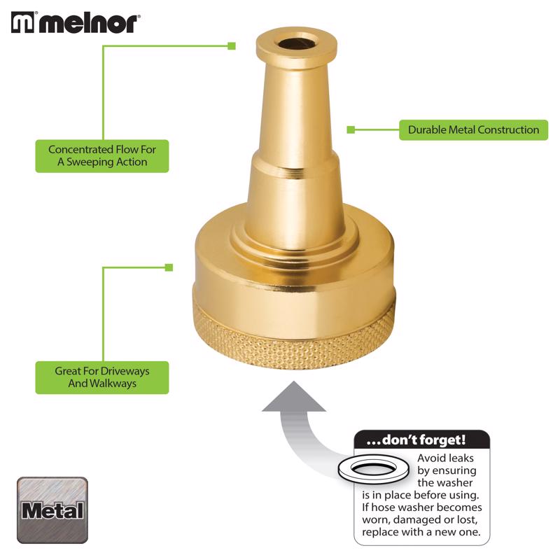 Melnor Metal Sweeper Nozzle