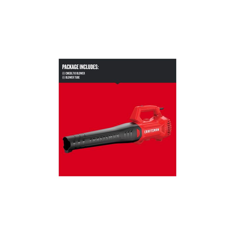 Craftsman CMEBL710 140 mph 450 CFM Electric Handheld Leaf Blower